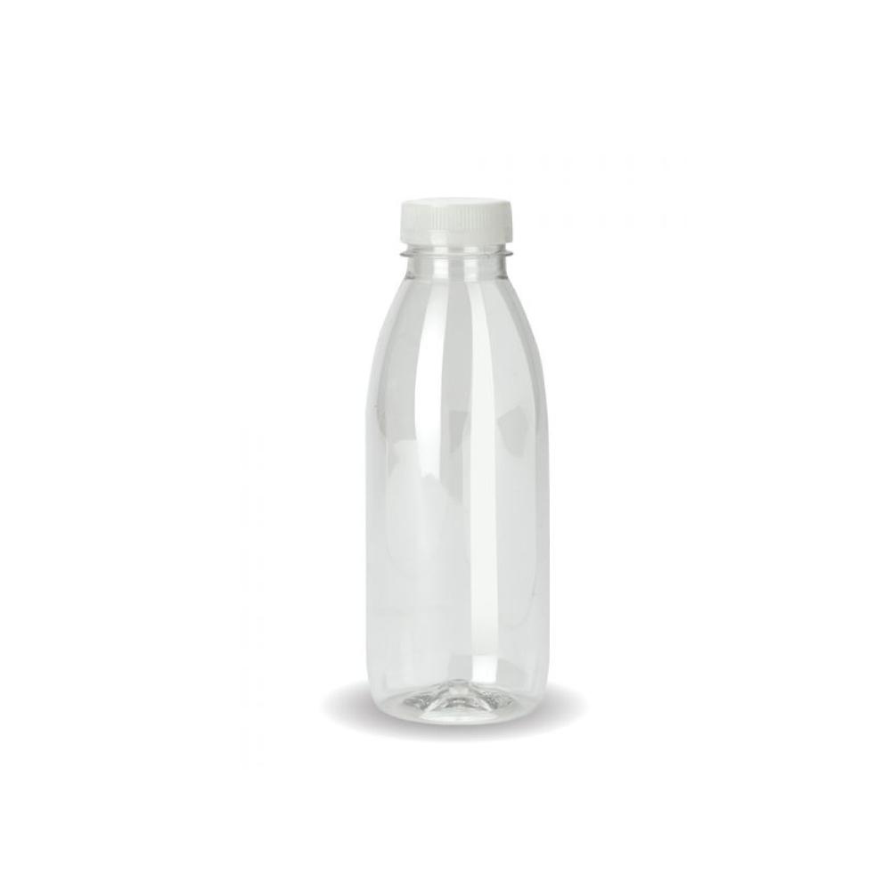 10x 300ml PET Juice Bottles + Tamper Evident Caps