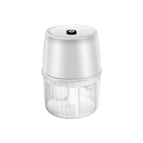 Handheld Cordless Garlic Mincer Compact Battery-Powered Food Processor