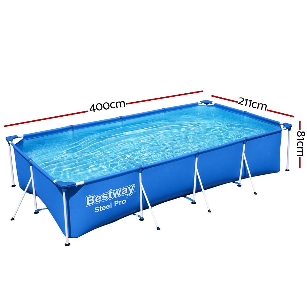 Bestway Swimming Pool Above Ground Heavy Duty Steel Pro™ Frame Pools