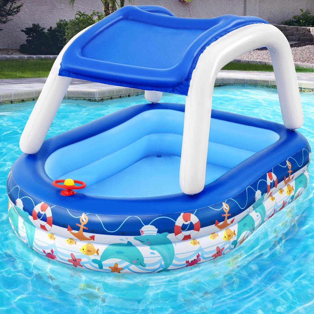 Bestway Kids Play Pools Above Ground Inflatable Swimming Pool Canopy