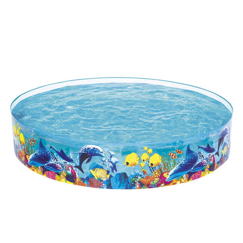 Bestway Kids Pool 244x46cm Round Above Ground Rigid Swimming Pools