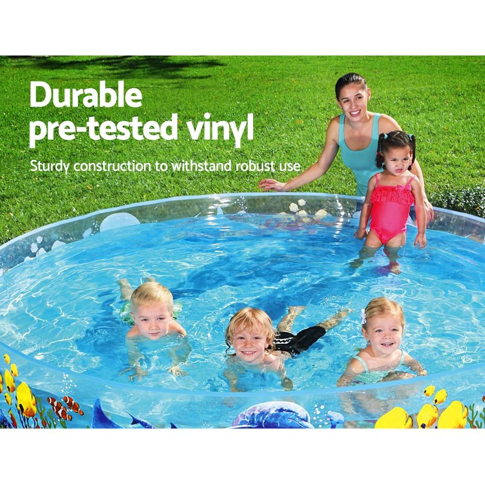 Bestway Kids Pool 244x46cm Round Above Ground Rigid Swimming Pools
