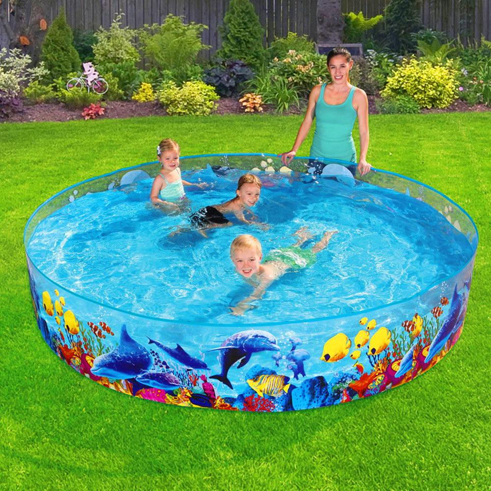 Bestway Kids Pool 244x46cm Round Above Ground Rigid Swimming Pools