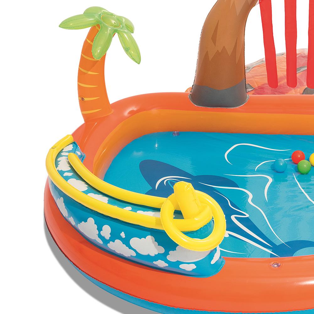Bestway Kids Pool 265x265x104cm Inflatable Above Ground Swimming Play