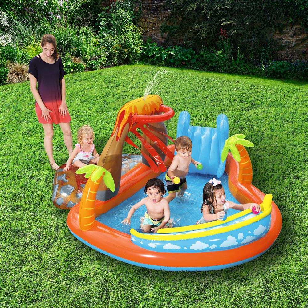 Bestway Kids Pool 265x265x104cm Inflatable Above Ground Swimming Play