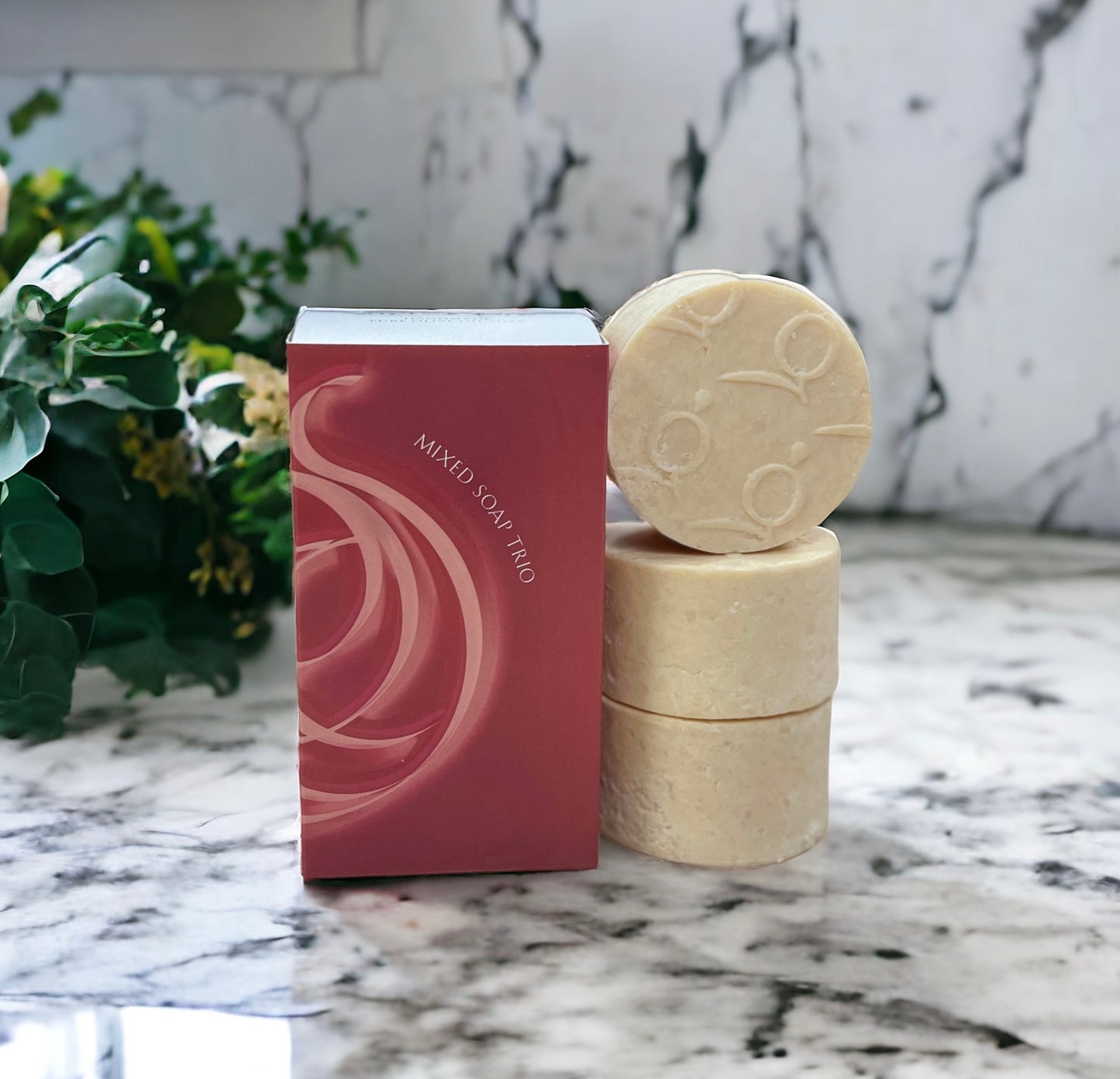 OOSC Gift Series, All -Natural Soap ,Mixed Trio Pack.-3