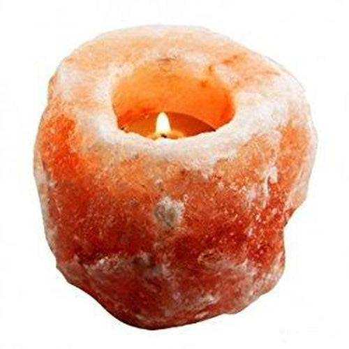 Himalayan Pink Salt Candleholder
