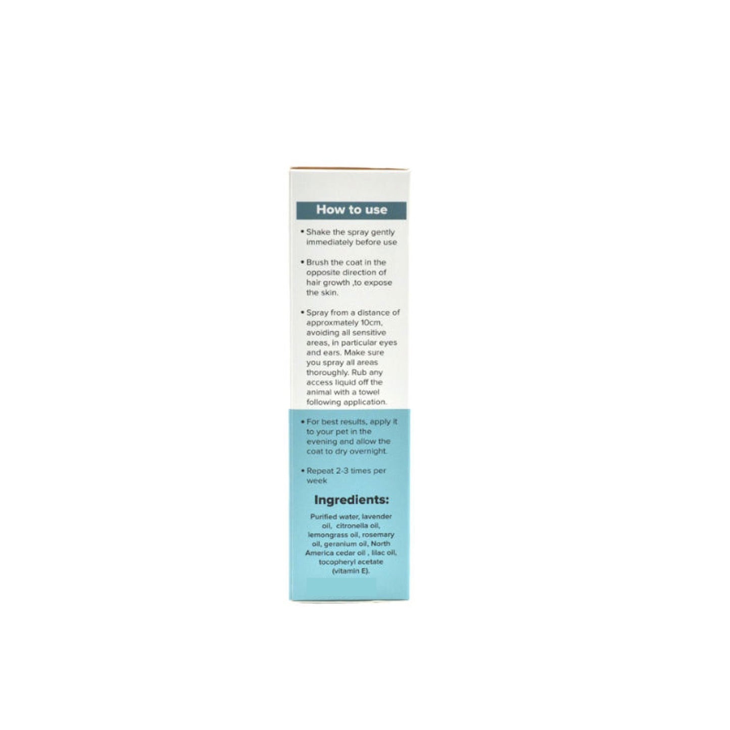100ml Pet Flea Tick Spray