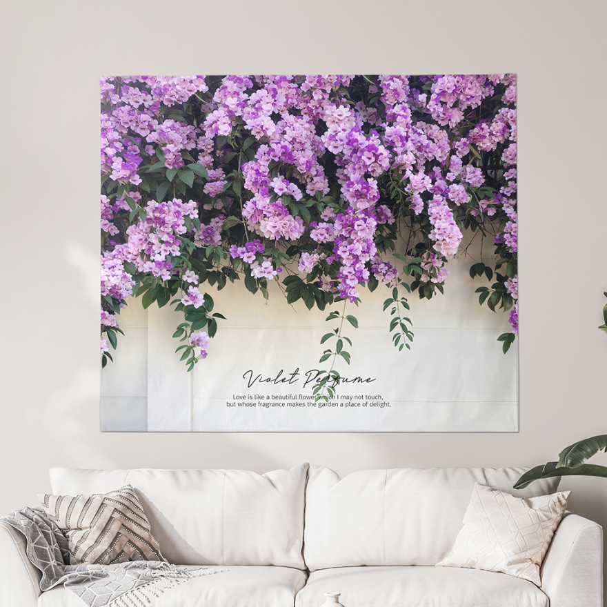 Violet 150cm x 130cm