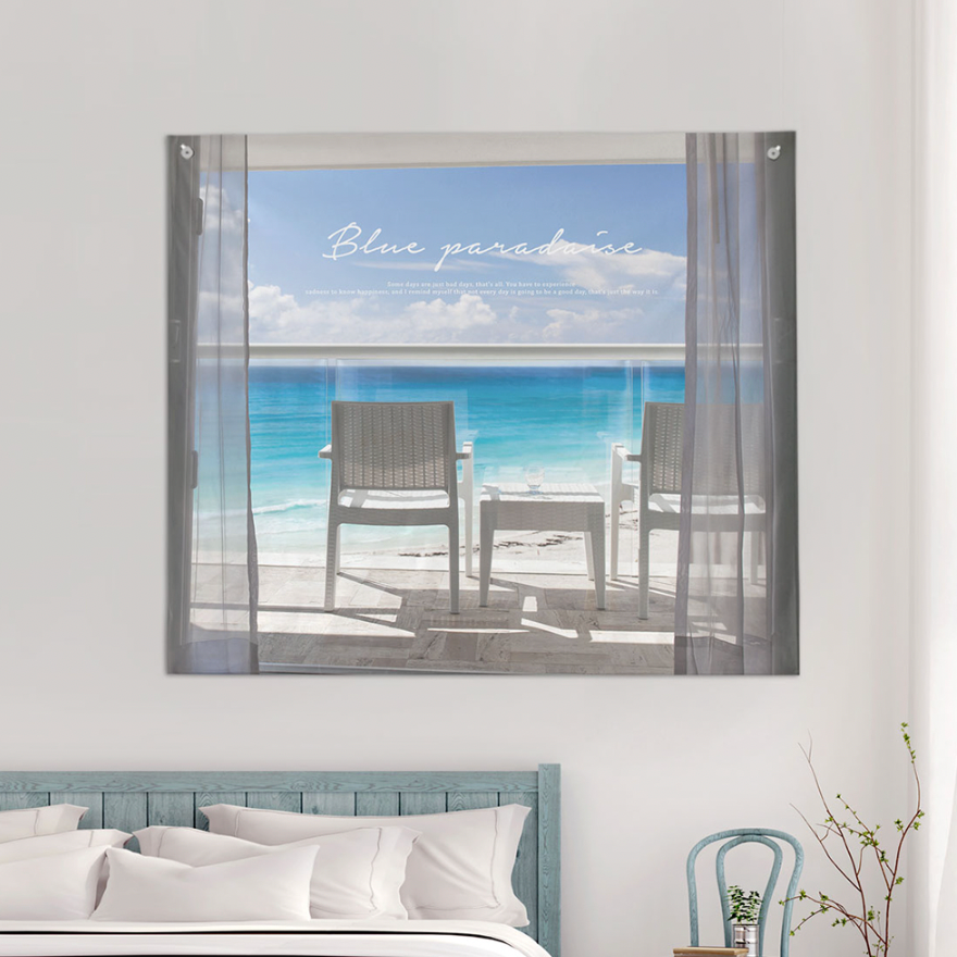 Blue Paradise 150cm x 130cm