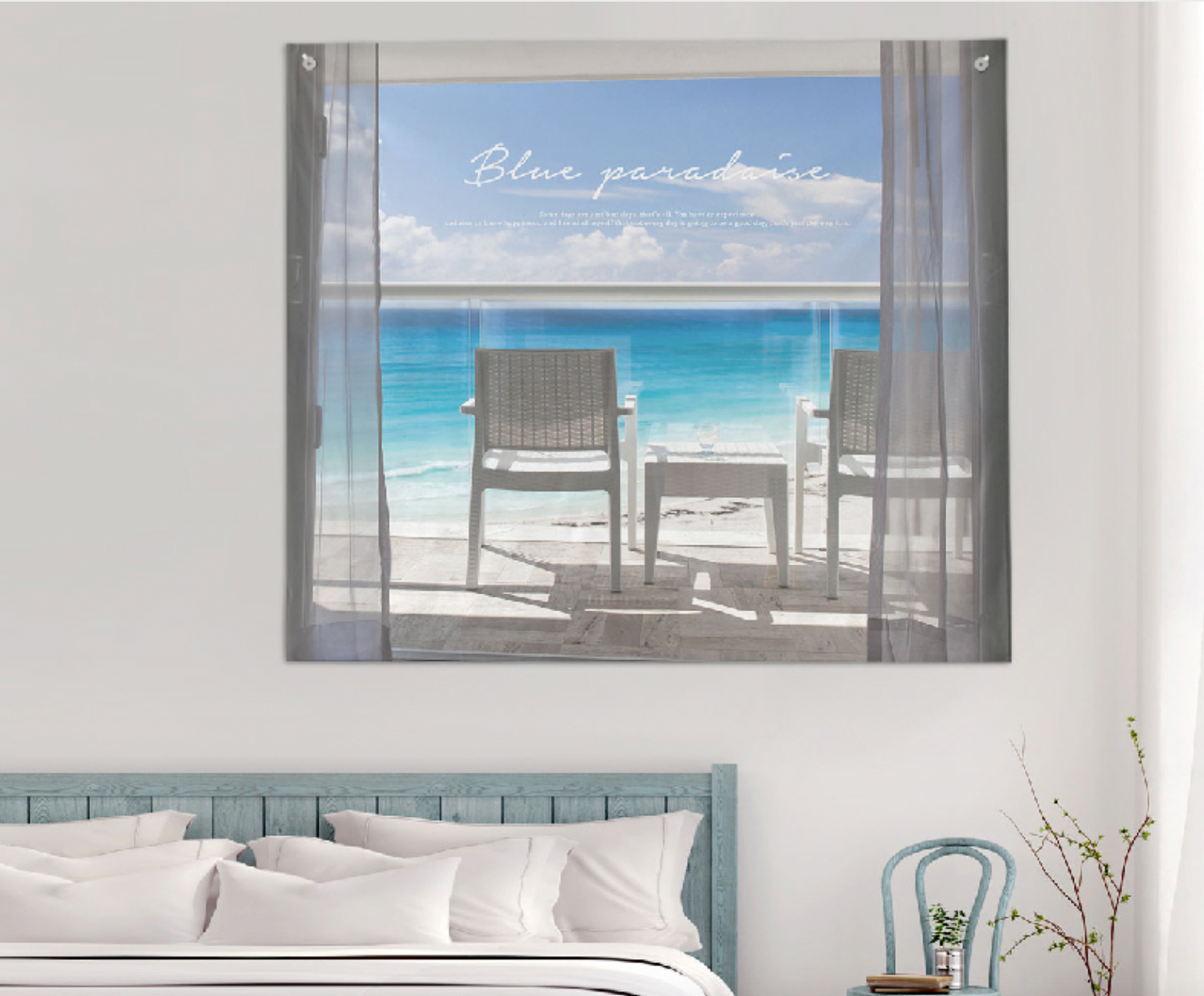 Blue Paradise 150cm x 130cm