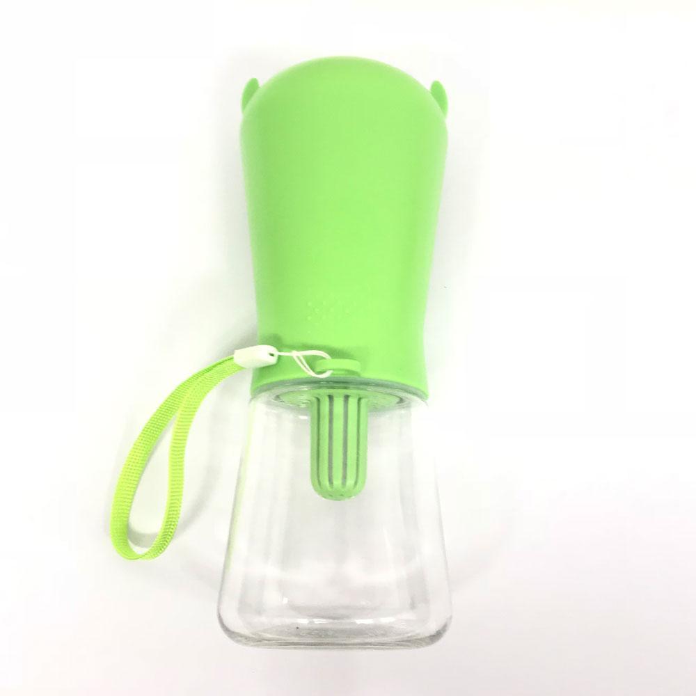380ml Portable Pet Water Bottle with Filter
