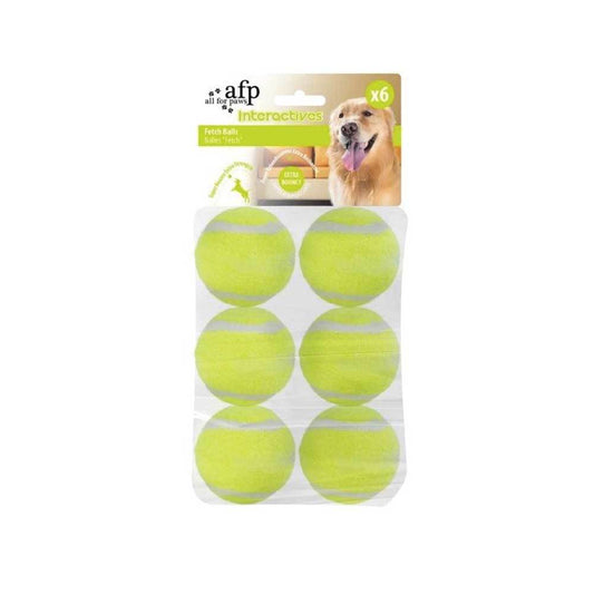 6 Pack Dog Fetch Balls