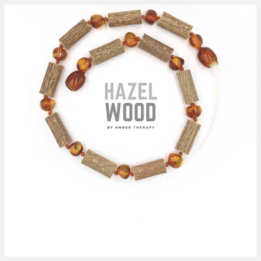 Adult Toffee Amber & Hazelwood Anklet-0