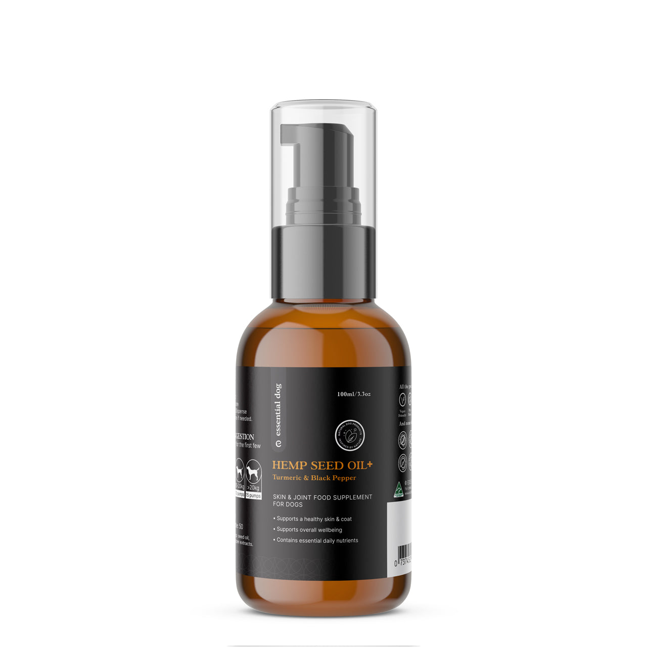 100% Raw Hemp Seed Oil
