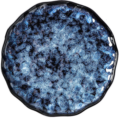Blue Enchantress Tableware Set High-End Restaurant Plate Hotel