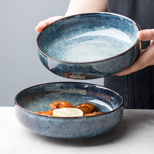 Nordic Creative Dishes Bowl Noodles Bowl Household Personalized Dish