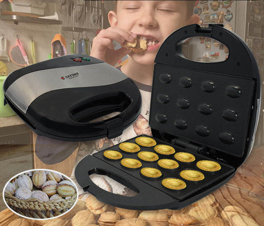 Compact Kitchen Nutty Sandwich Baker Appliance