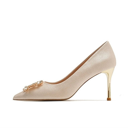 Elegant Stiletto Heels for Women's Bridal Party Shoes Xiuhe Gala Dress