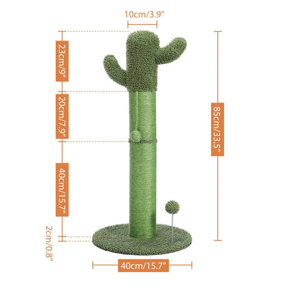 Cactus Cat Tree Toy-3