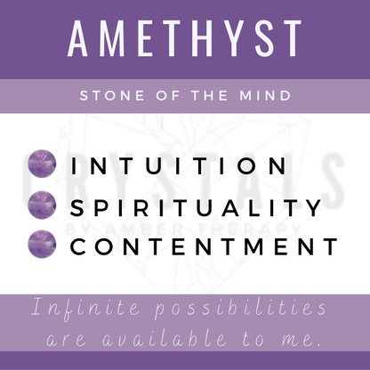 Amber, Howlite and Amethyst Adult Anklet-2