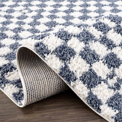 Kieu Blue Check Rug