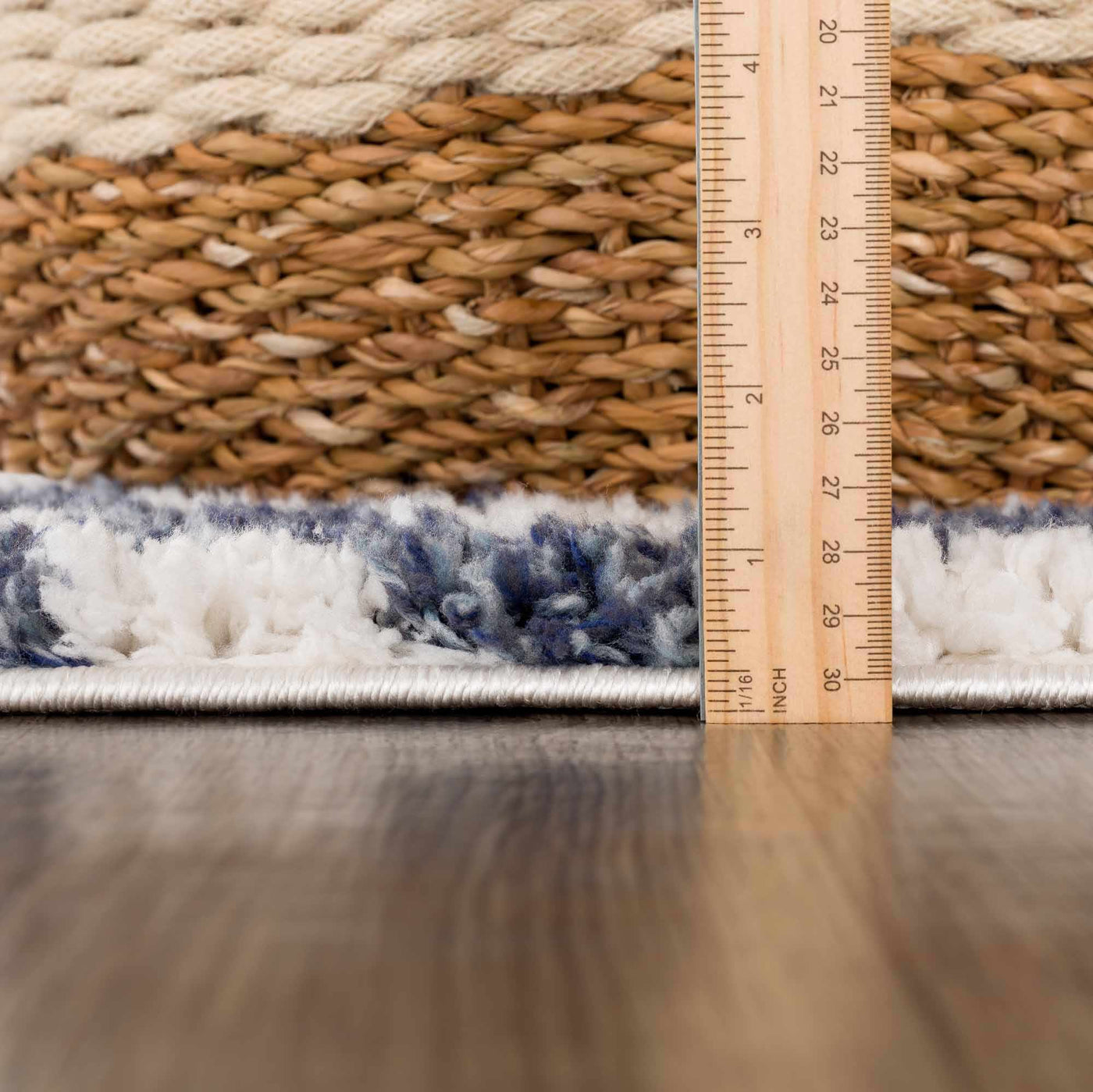 Kieu Blue Check Rug