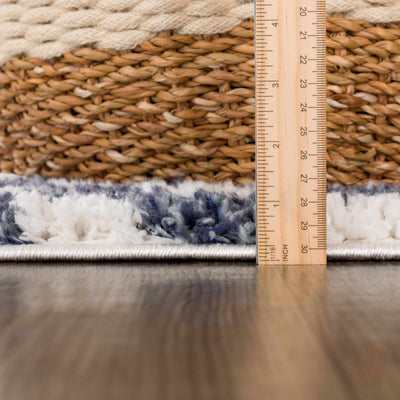 Kieu Blue Check Rug