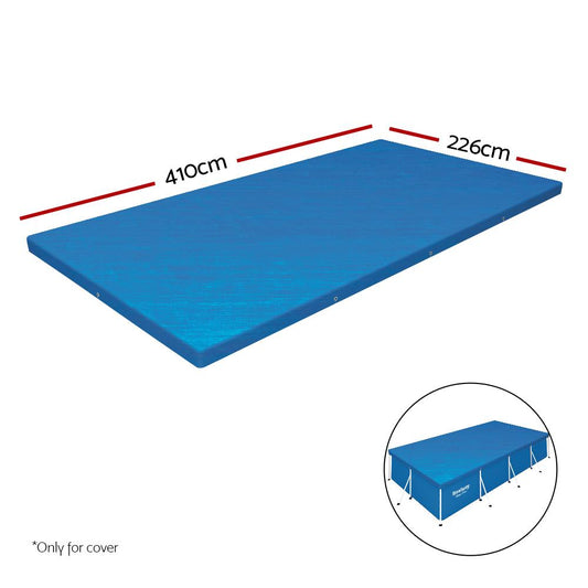 Bestway 58017 Pool Cover Fits 4x2.11m Above Ground Swimming Pool PE
