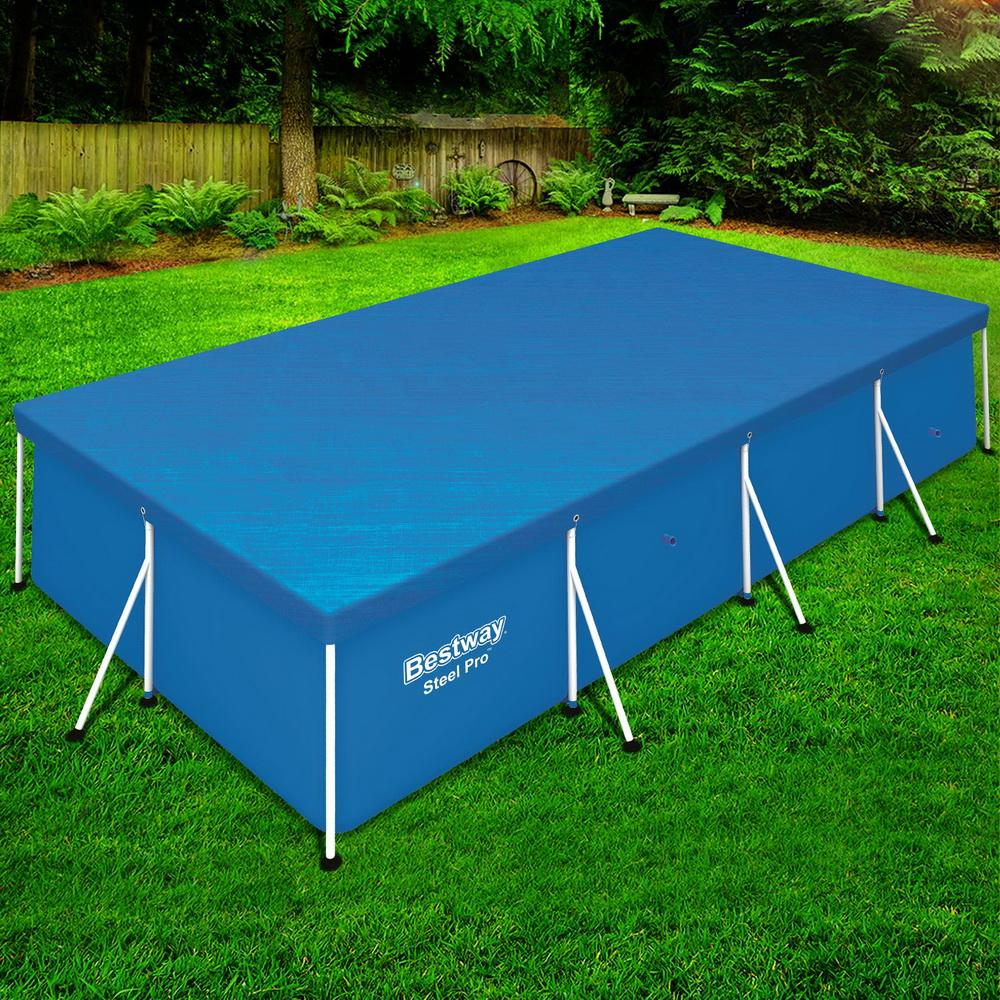 Bestway 58017 Pool Cover Fits 4x2.11m Above Ground Swimming Pool PE