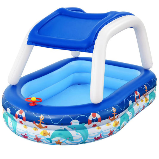 Bestway Kids Play Pools Above Ground Inflatable Swimming Pool Canopy