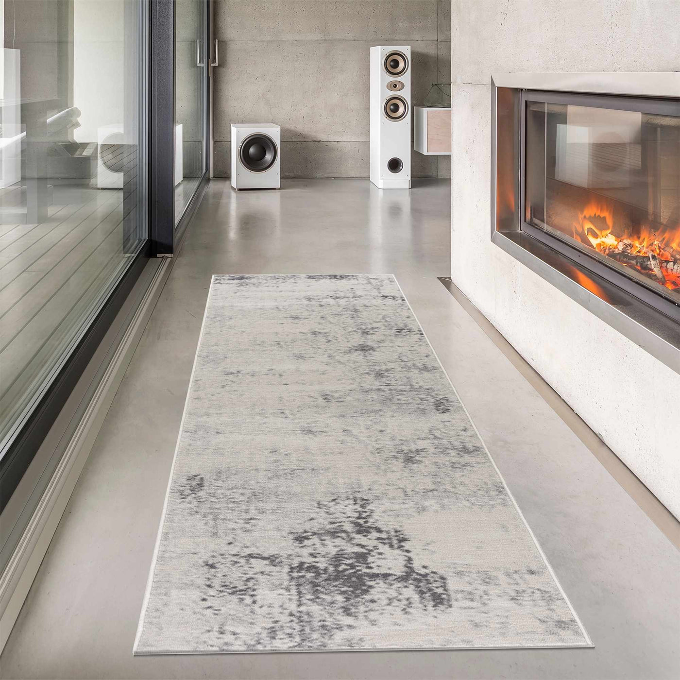 Tigrima Gray & Ivory Rug - Clearance