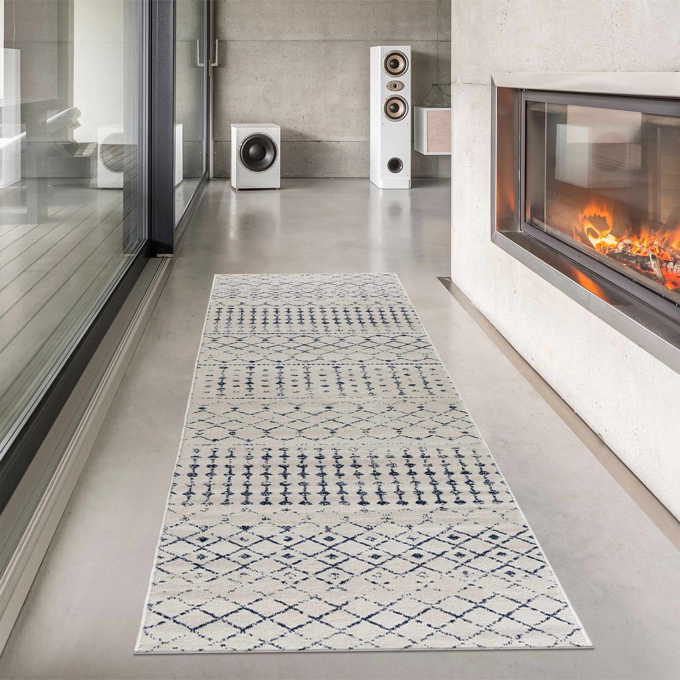 Tigrican Blue Elegance Rug 2332
