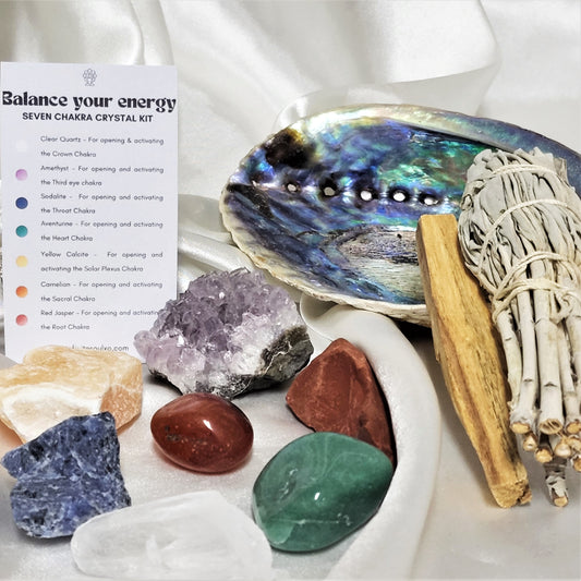 Smudge Kit: Balance Your Energy - Seven Chakra