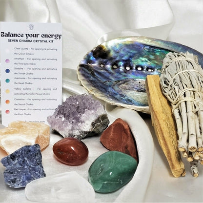 Smudge Kit: Balance Your Energy - Seven Chakra