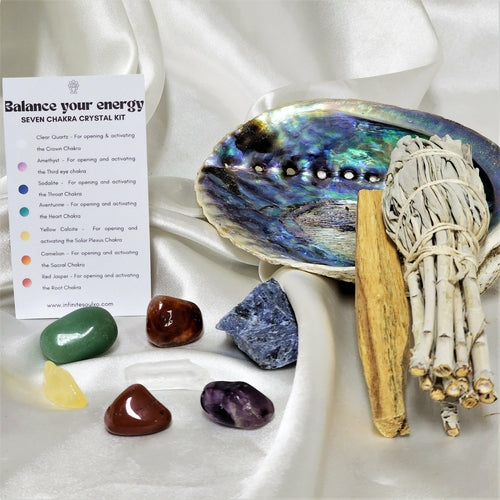 Smudge Kit: Balance Your Energy - Seven Chakra