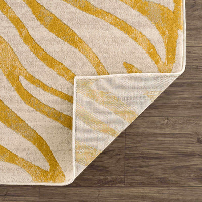 Sunny Zebra Stripe Area Rug