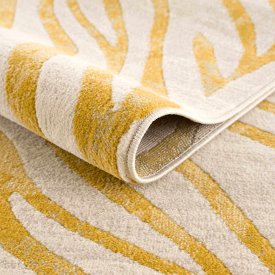 Sunny Zebra Stripe Area Rug