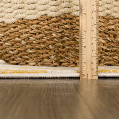 Sunny Zebra Stripe Area Rug