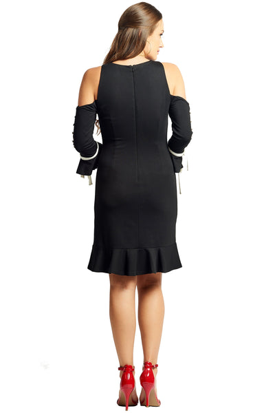 Chic Cold Shoulder Dress