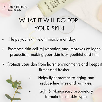 Maximum collagen & elastin booster antioxidant day cream