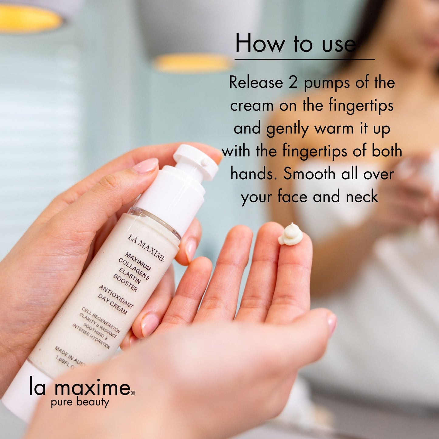 Maximum collagen & elastin booster antioxidant day cream