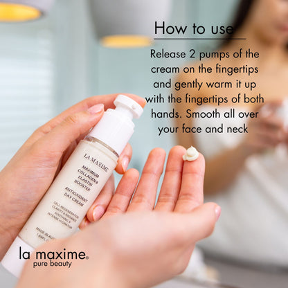 Maximum collagen & elastin booster antioxidant day cream