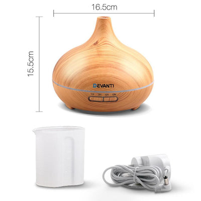 Devanti Aroma Diffuser Aromatherapy Humidifier 300ml