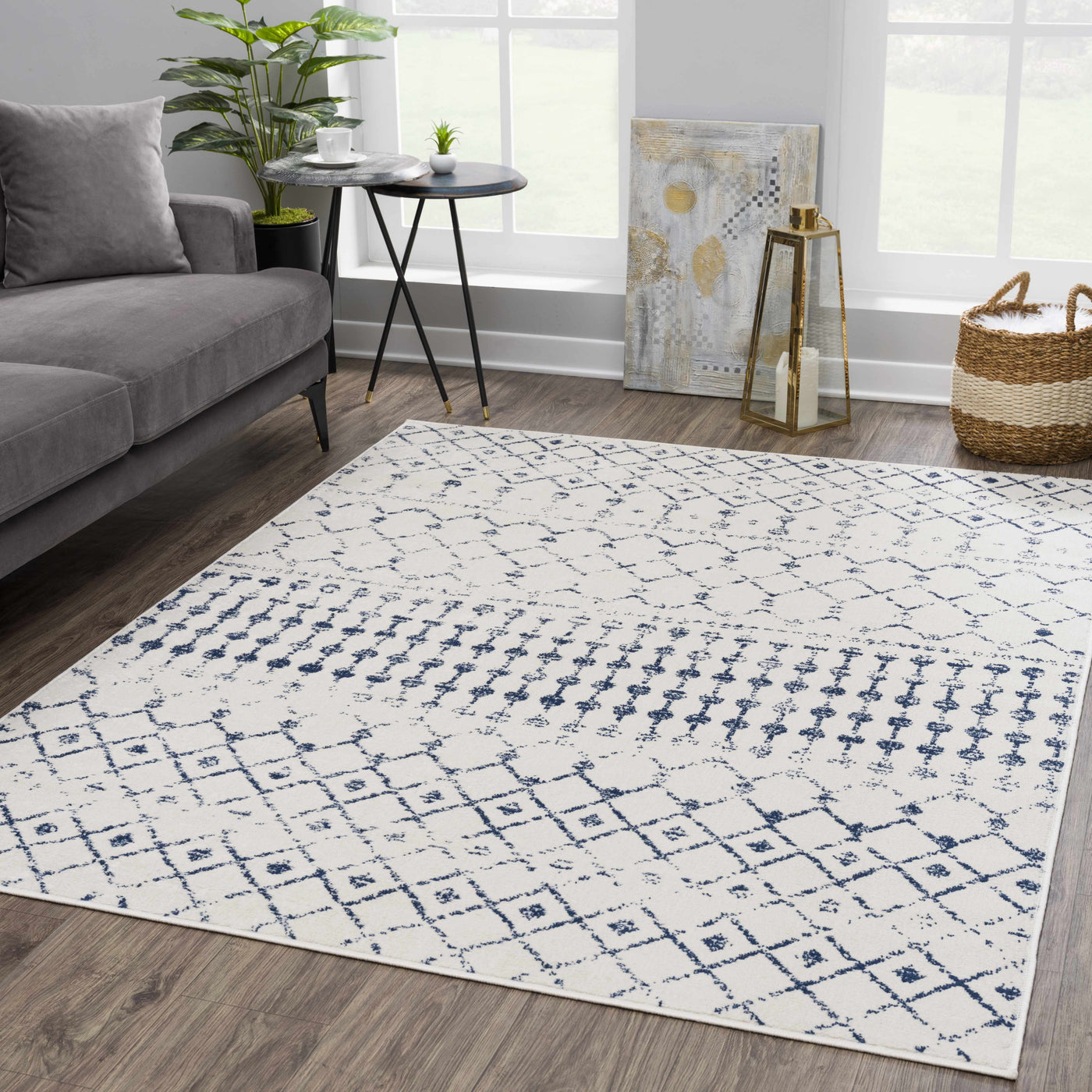 Tigrican Blue Elegance Rug 2332