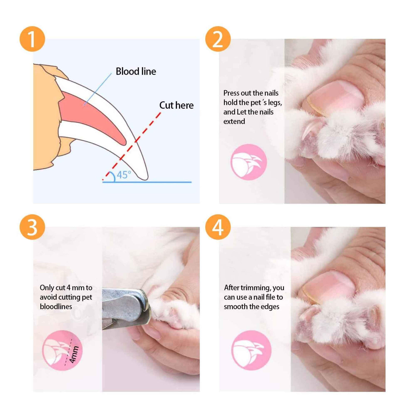 Dog Nail Trimmer Clippers