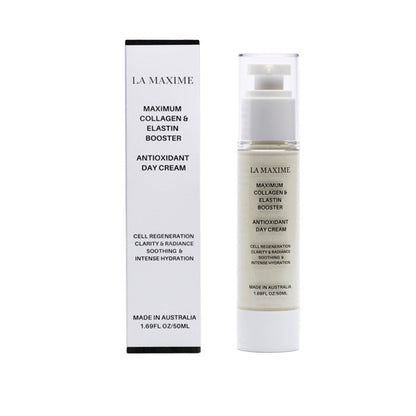 Maximum collagen & elastin booster antioxidant day cream