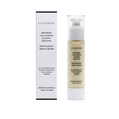 Maximum collagen & elastin booster antioxidant night cream