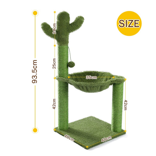 Cactus Cat Tree Toy-10