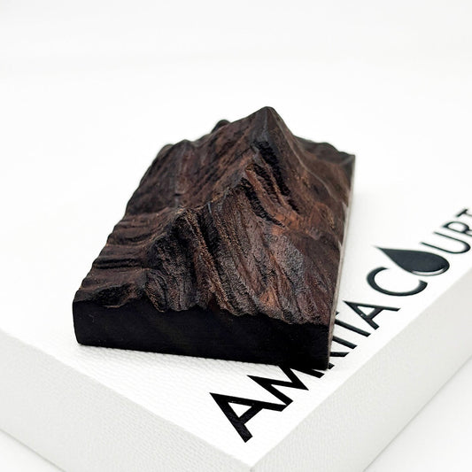 ""Mt Buller"" Black Walnut Wood Diffuser Piece | Waterless Diffusing | Natural Essential Oil-0